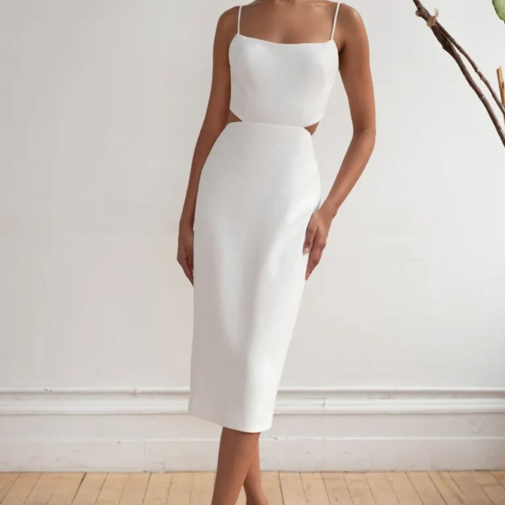 Jenny Yoo Leia White Dress
